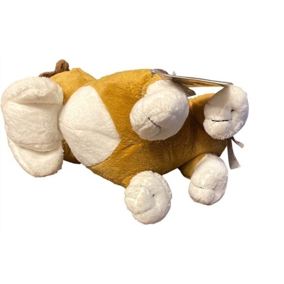 Webkinz Ganz Bulldog Plush Toy Brown & White Stuffed Animal About 8" - Picture 11 of 12